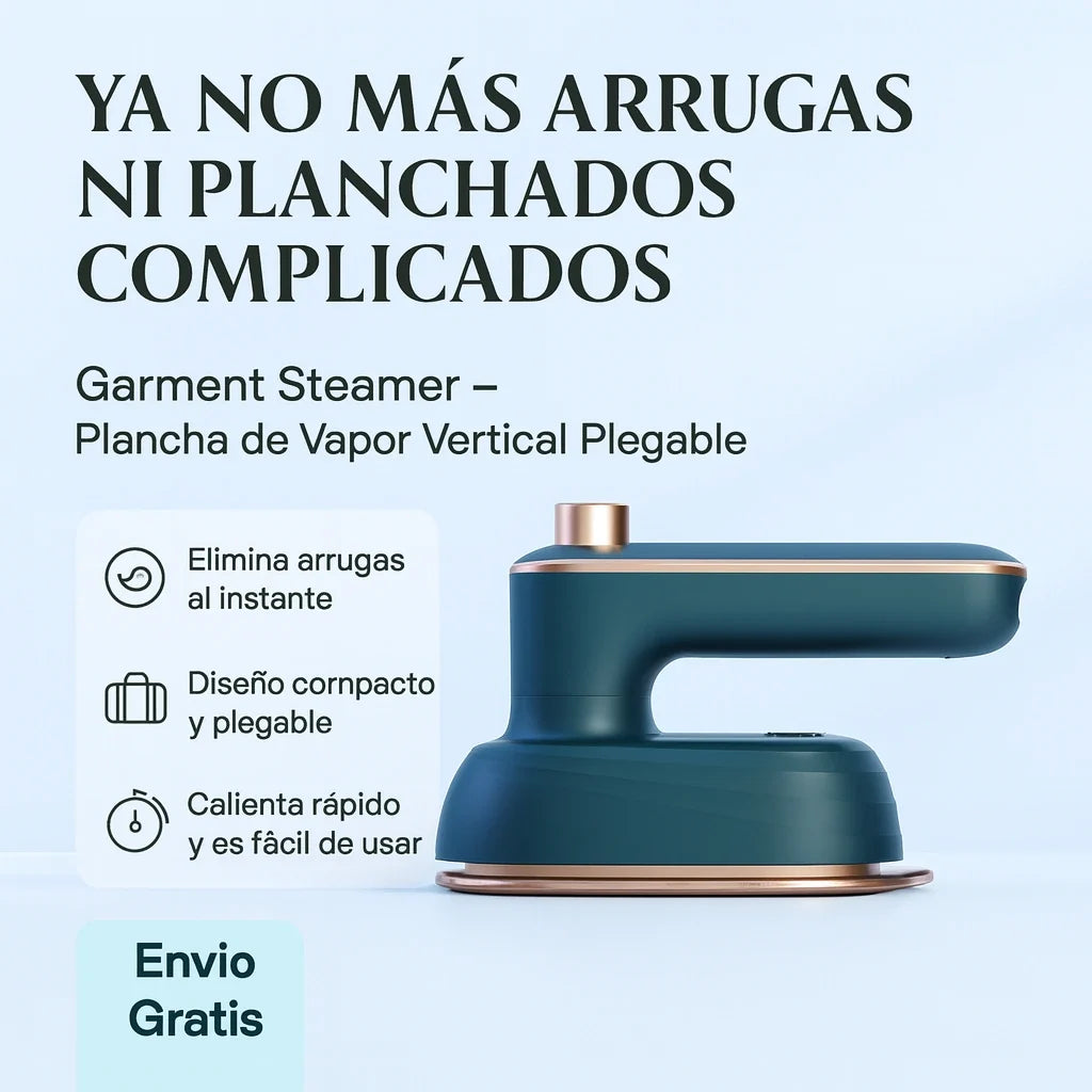 Plancha de Vapor Plegable para Ropa